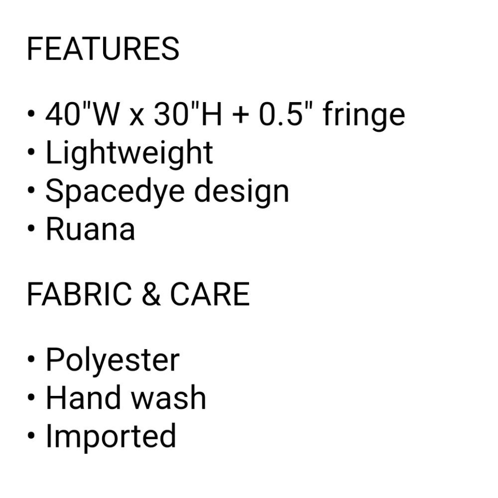 VERY SOFT Poncho O/S Ivory and Lt Gray - Picture 3 of 4
